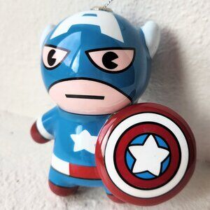 Marvel Captain America Christmas Ornament Decoupage Superhero Holiday Decor Gift
